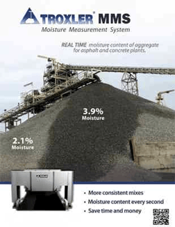 Aggregate Moisture Content Troxler