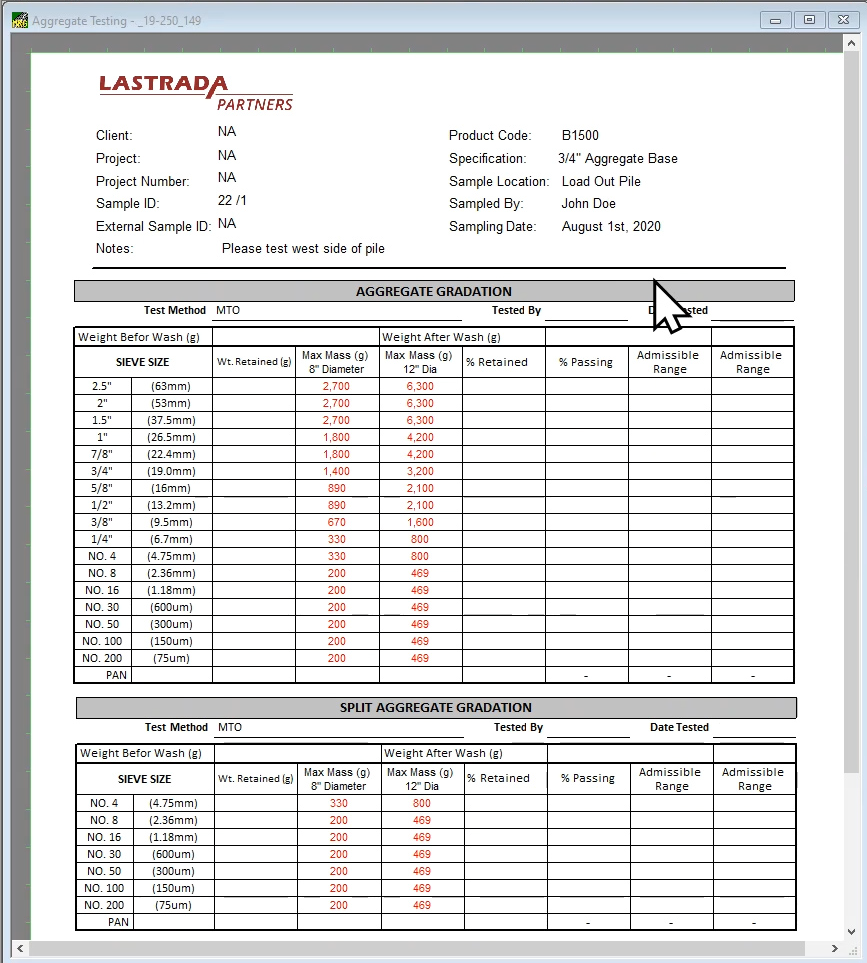 Improve Quality Management Using Laboratory Data Sheets in LASTRADA™