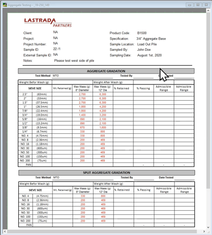 Sample Software Template